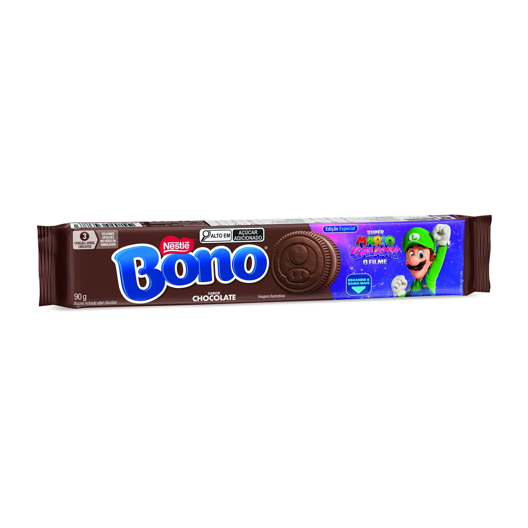 Biscoito Recheado Bono Choc 90G