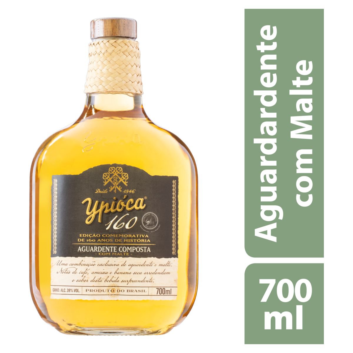 Cachaca Ypioca 160 Anos 700Ml