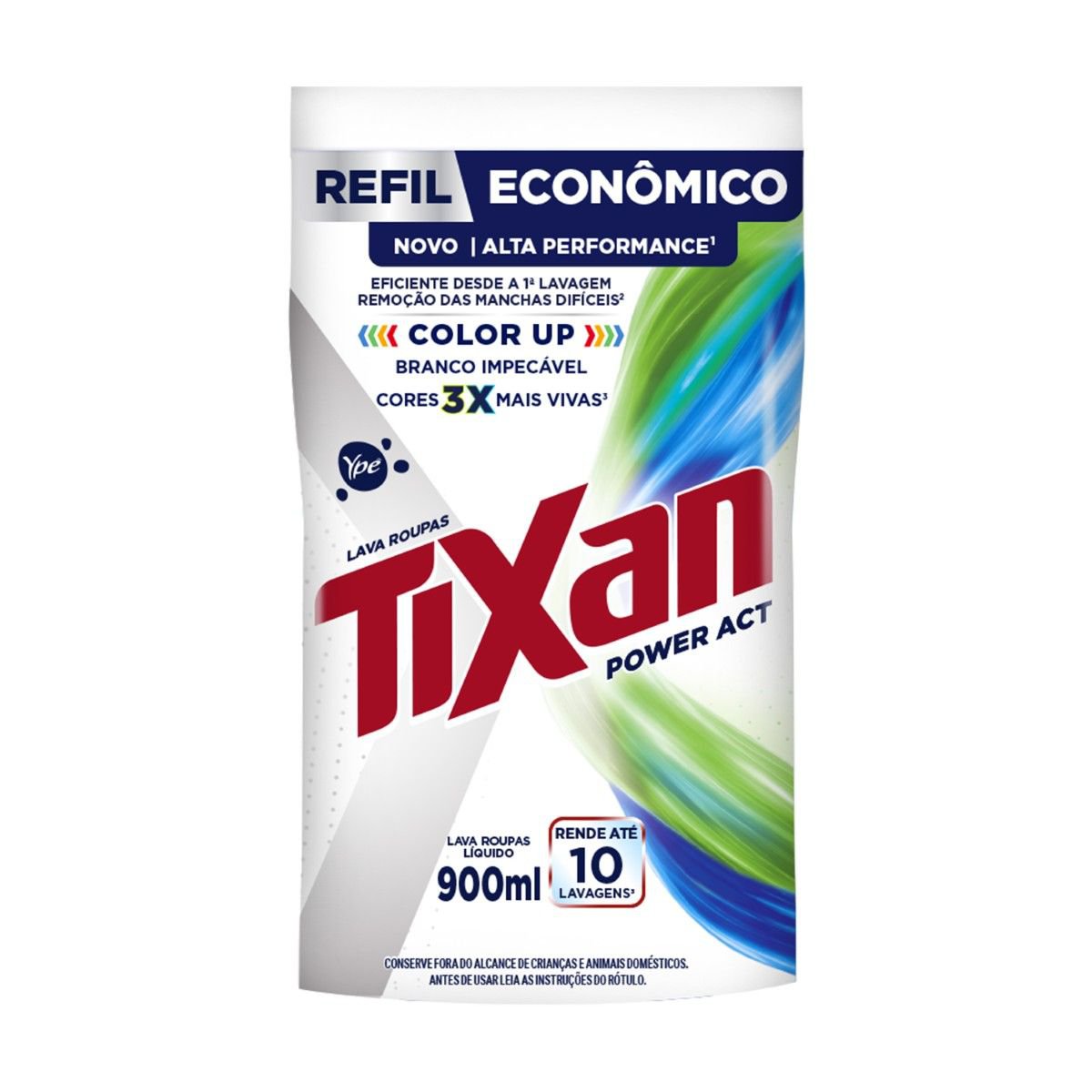 Sabao Liquido Tixan Power Act Refil 900Ml