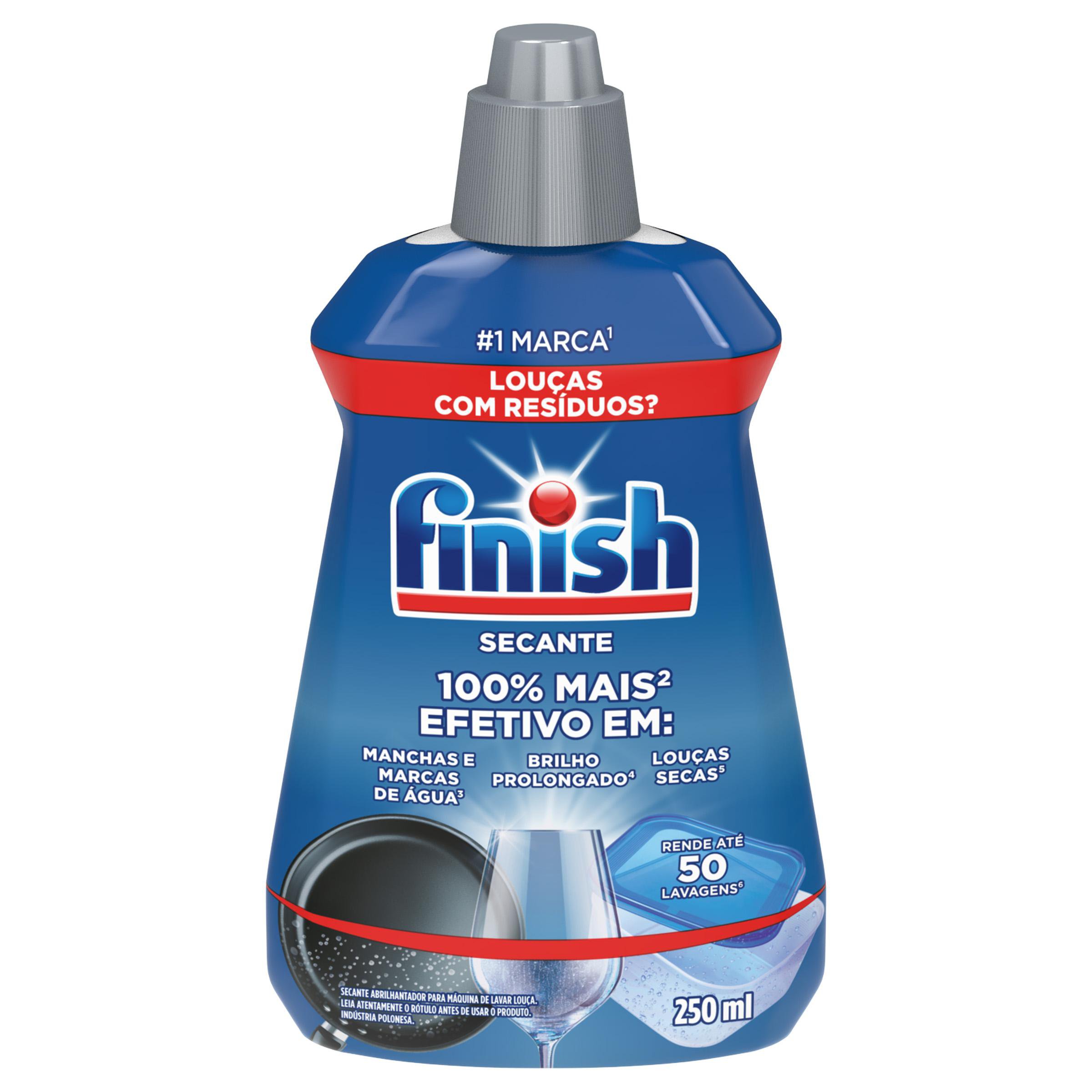 Finish Secante Para Lava-Loucas E Abrilhantador 250Ml