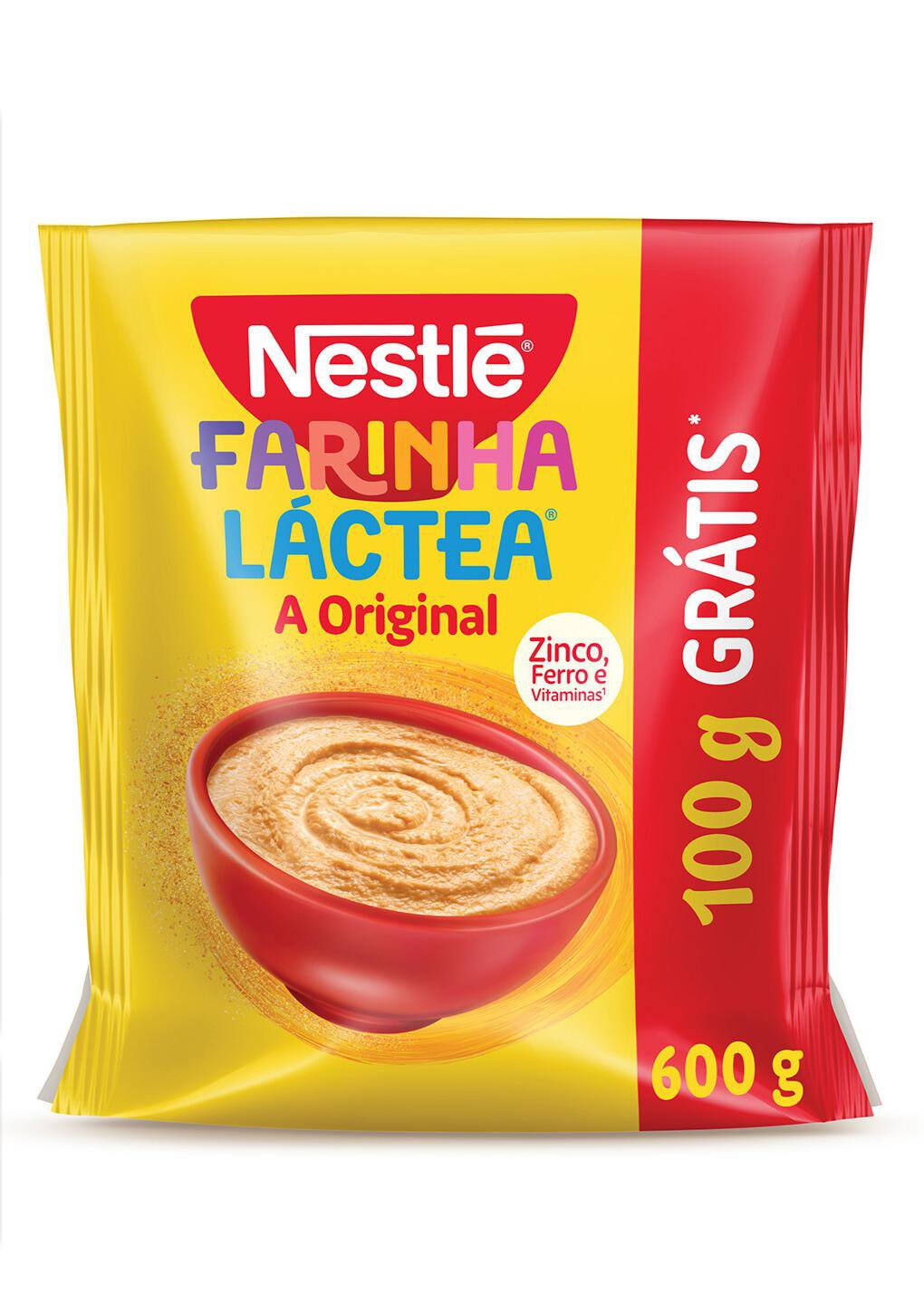 Farinha Lactea Nestle Leve 600G Pague 500G