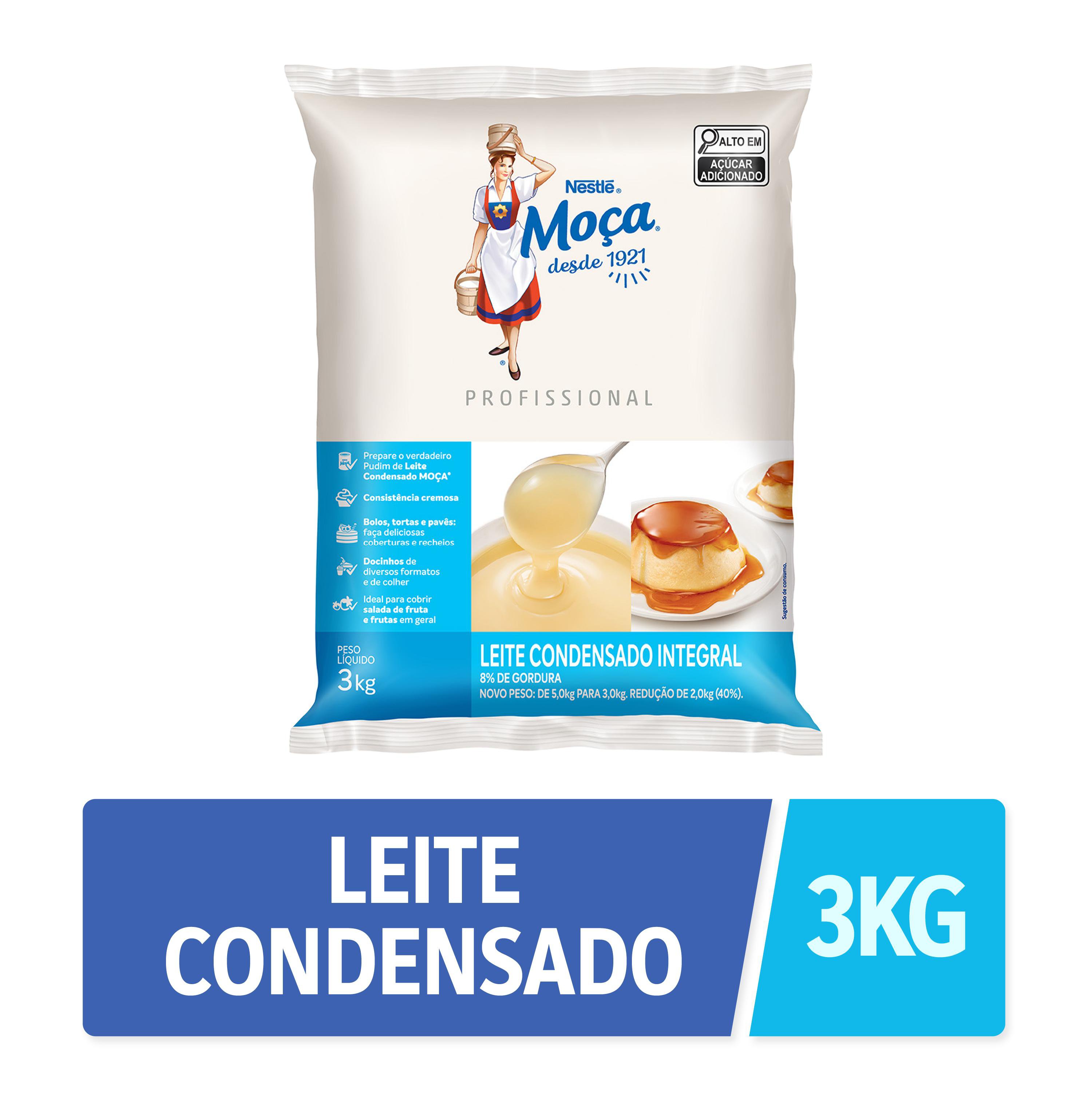 Leite Condensado Moca 3Kg