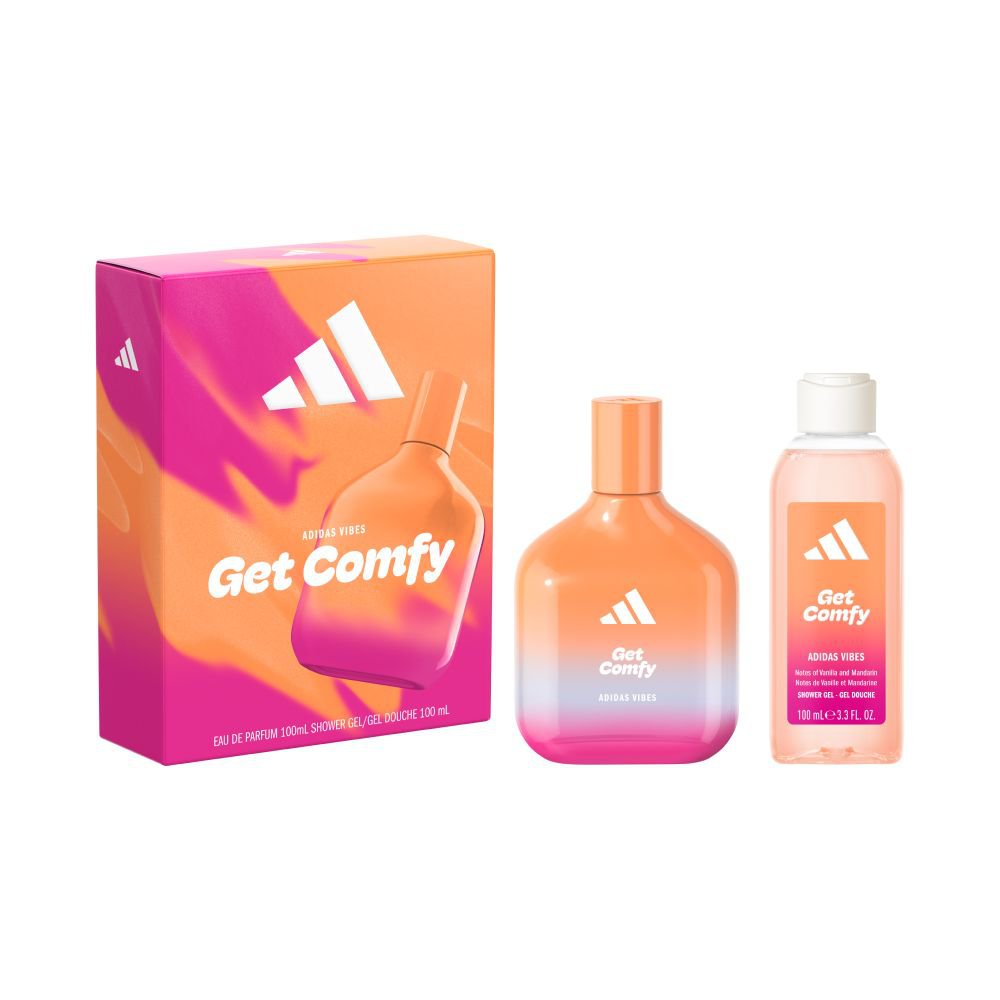 Kit Perfume Adidas Vibes Get Comfy Eau Parfum 100Ml + Shower Gel 100Ml