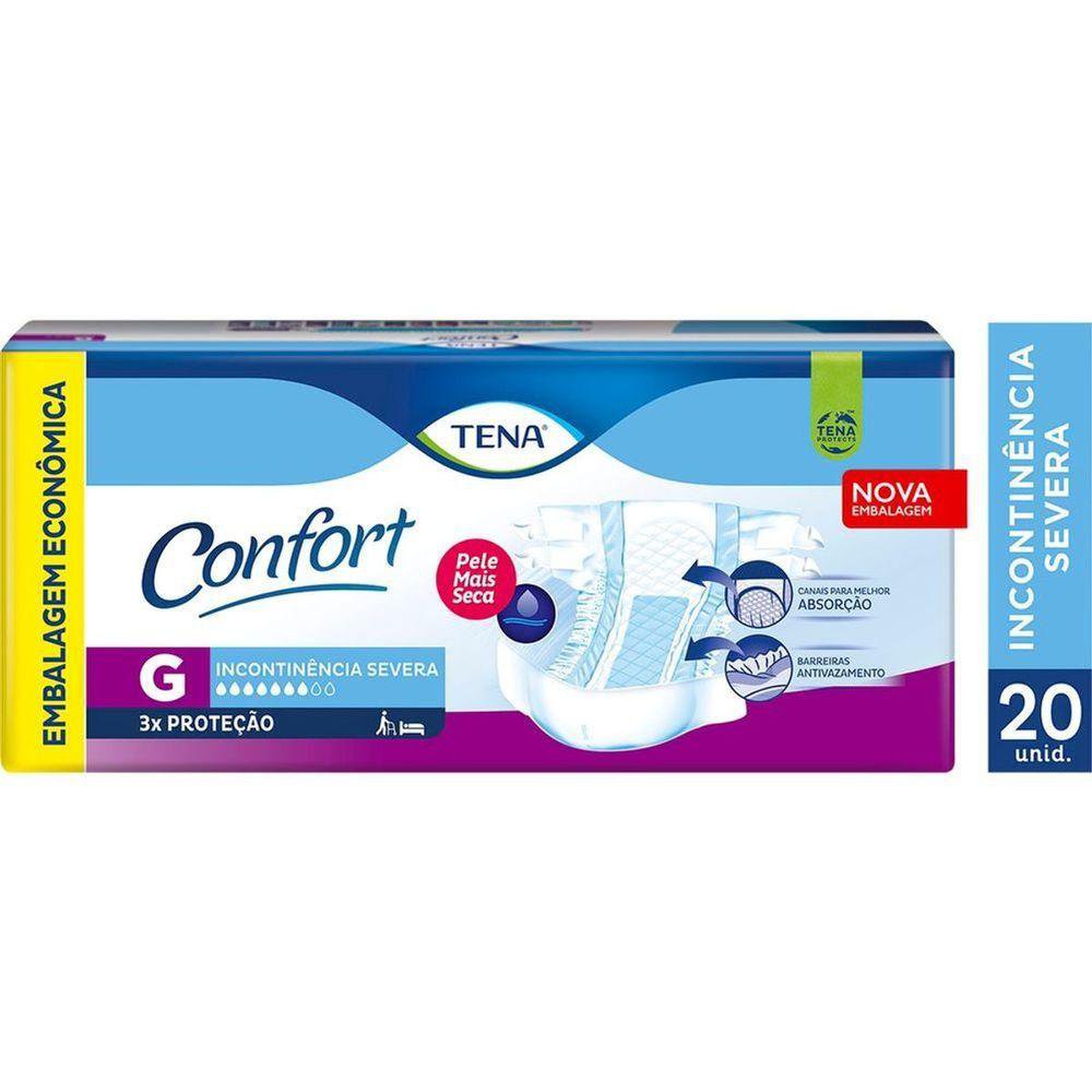 Fralda Adulto Tena Confort G 20 Un