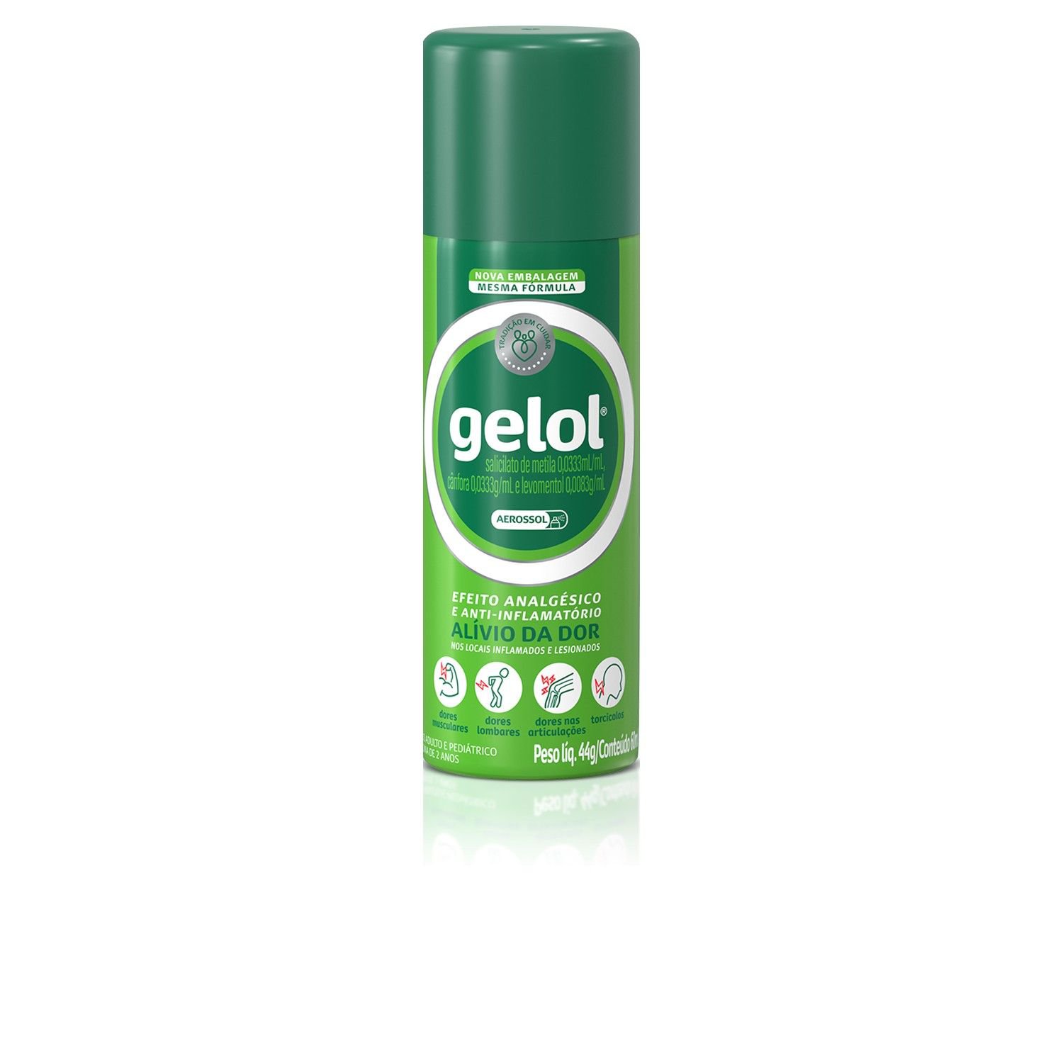 Gelol Aerossol 60Ml