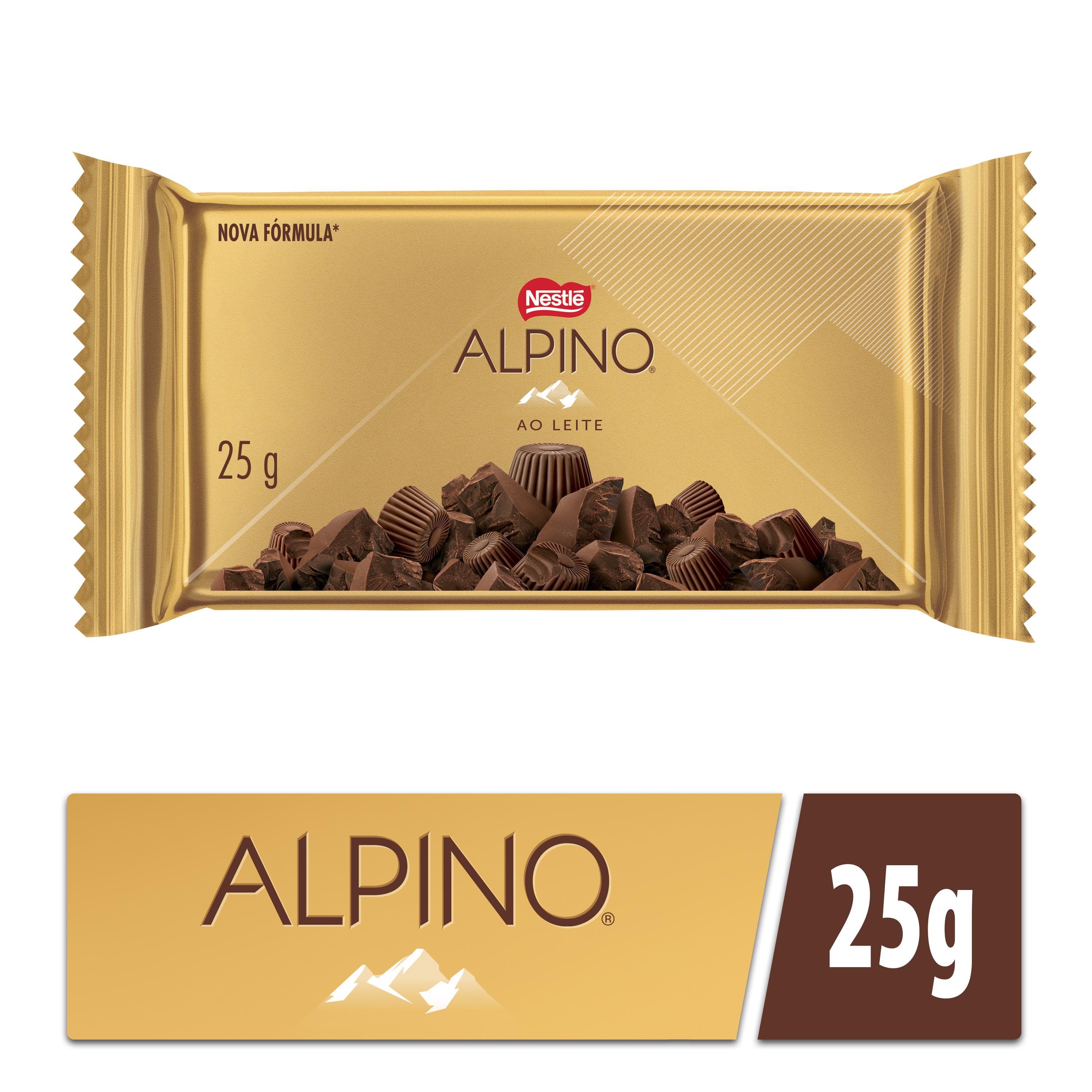 Choc Alpino Ao Leite 25G