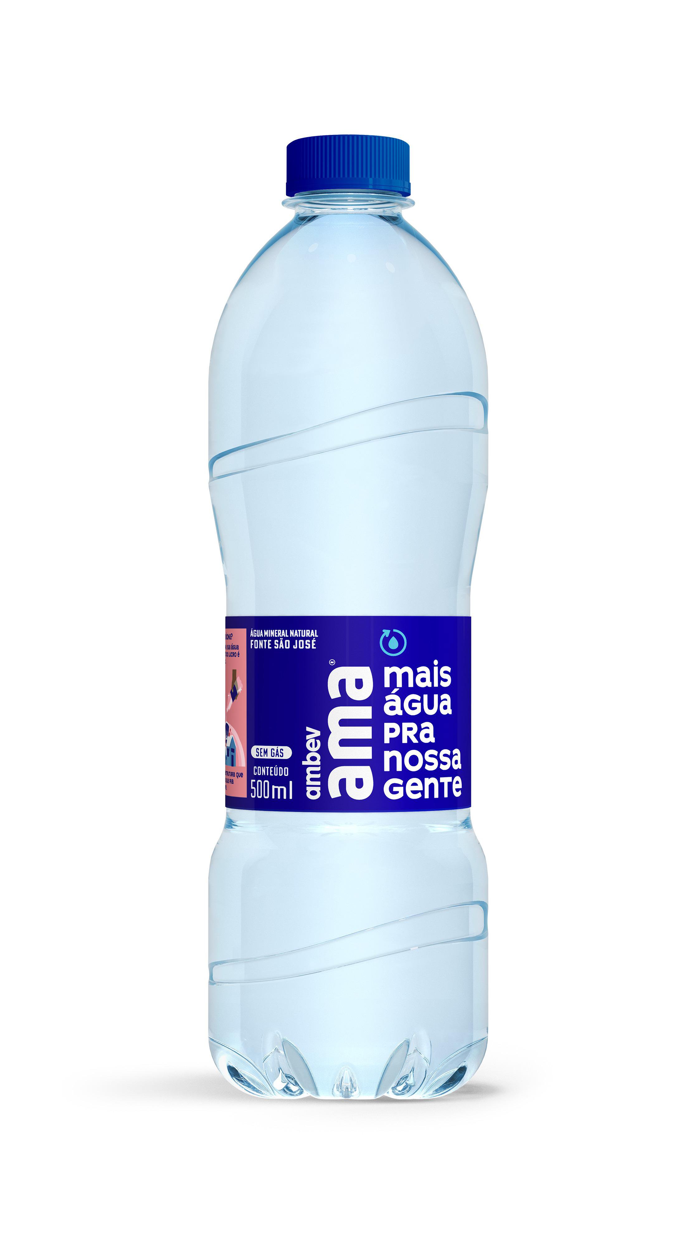 Agua Mineral Ama Sem Gas 500Ml Garrafa